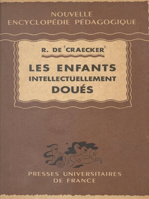 cover image of Les enfants intellectuellement doués